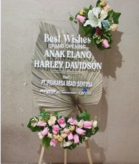 Papan Akrilik Ucapan Grand Opening Lowokwaru Malang